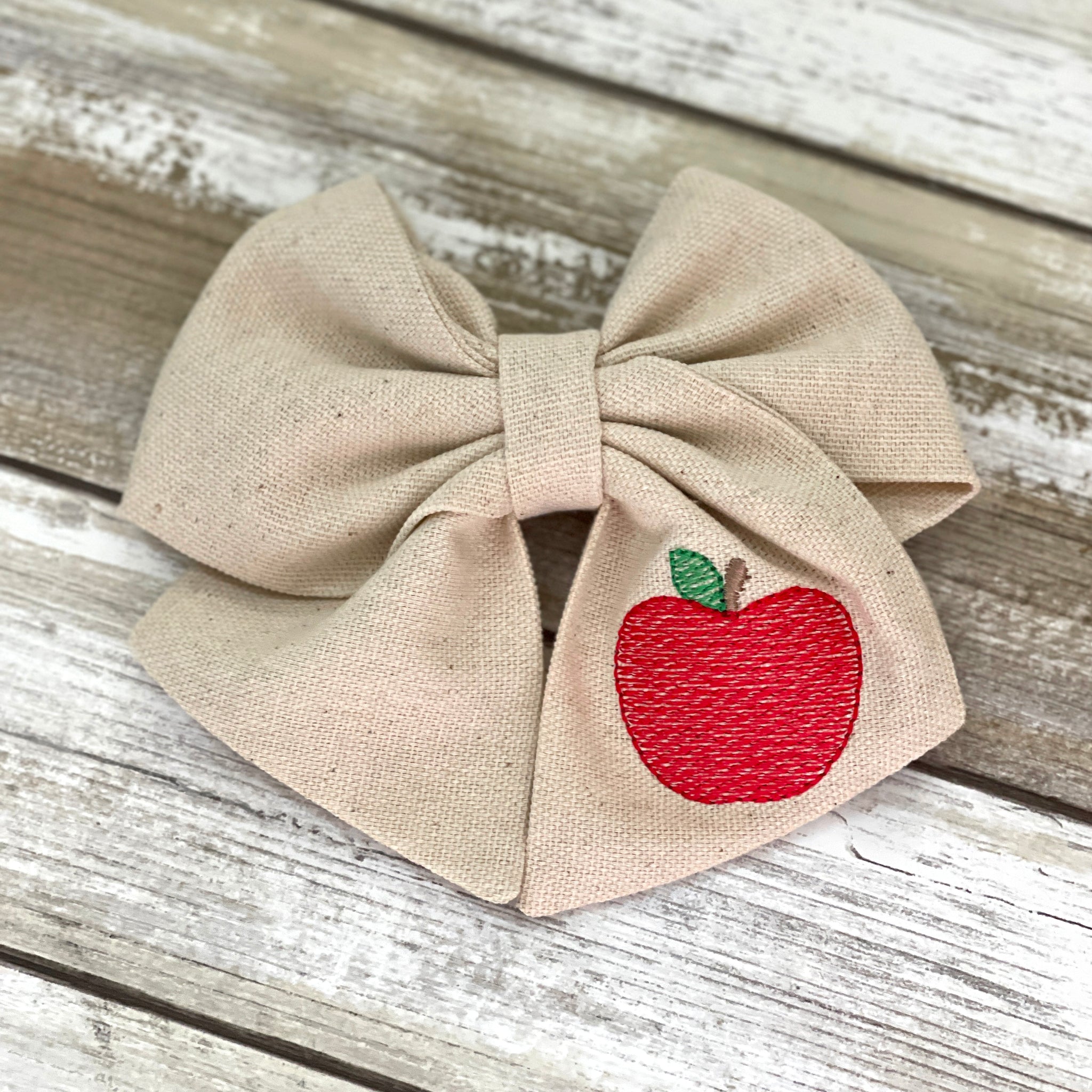 Scribble Apple Bow | OPTIONS