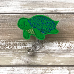 Sea Turtle Badge Reel