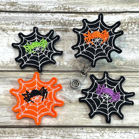 Spider in Web Badge Reel