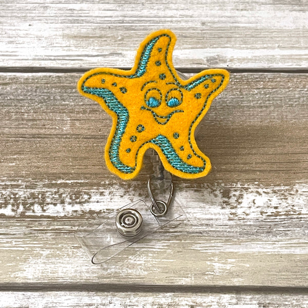 Starfish Badge Reel