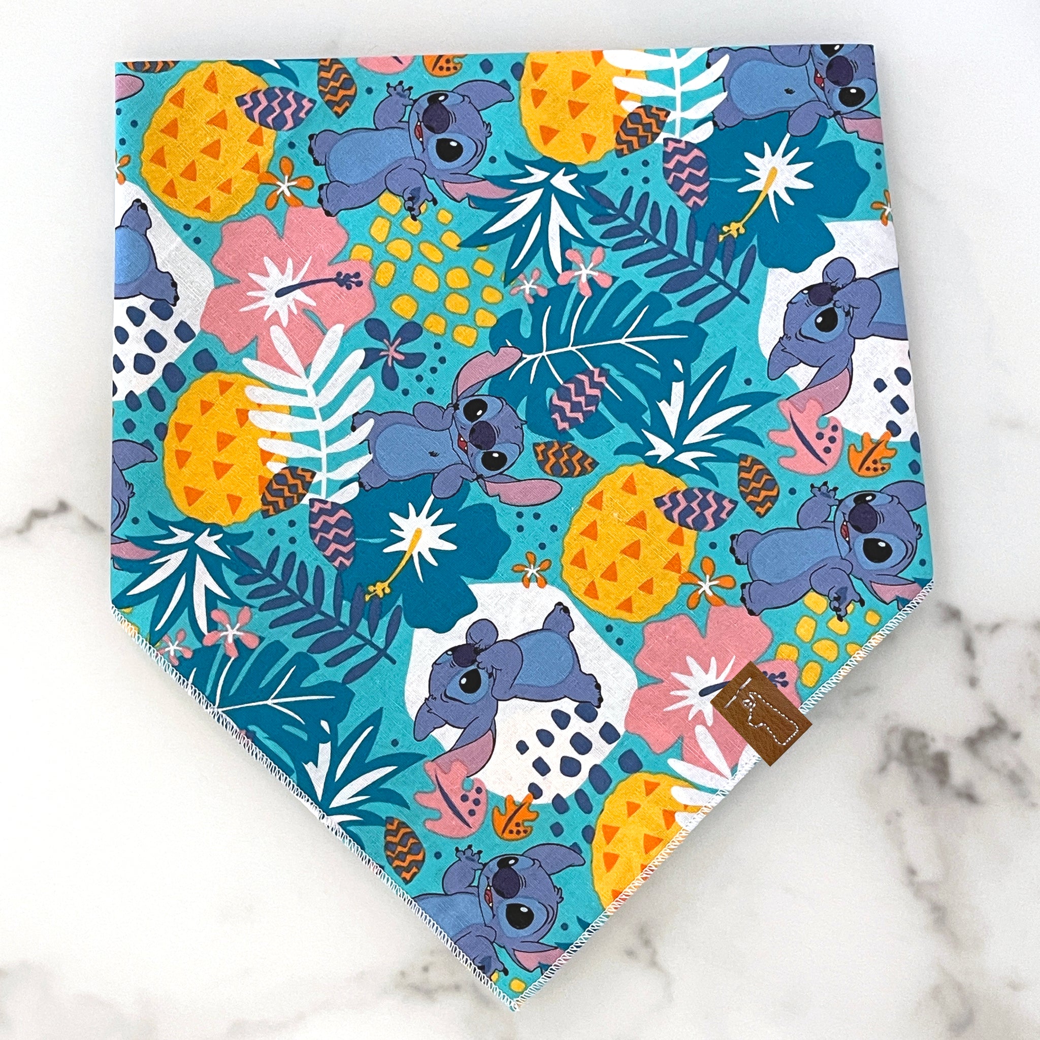 Market Bandanas | Tropical Blue Alien