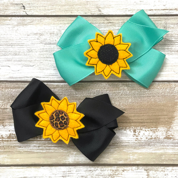 Sunflower Feltie Clip | OPTIONS