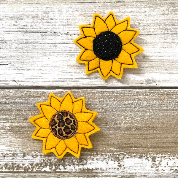 Sunflower Feltie Clip | OPTIONS