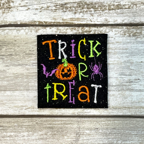 Trick OR Treat Feltie Clip