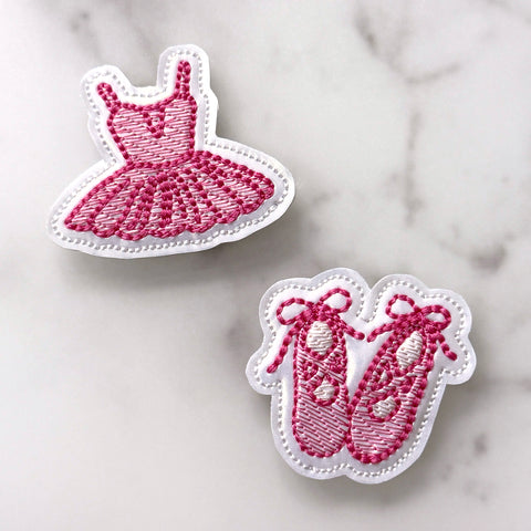 Ballet Shoes & Tutu Clip | SET