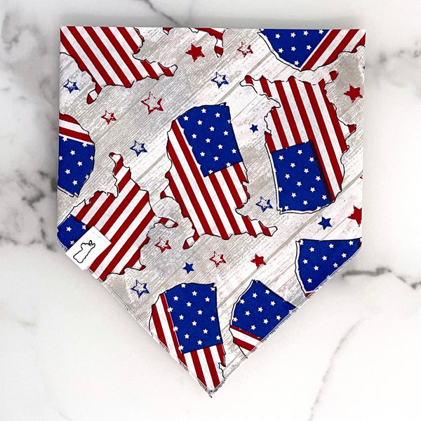 Market Summer Bandanas | American Flag USA