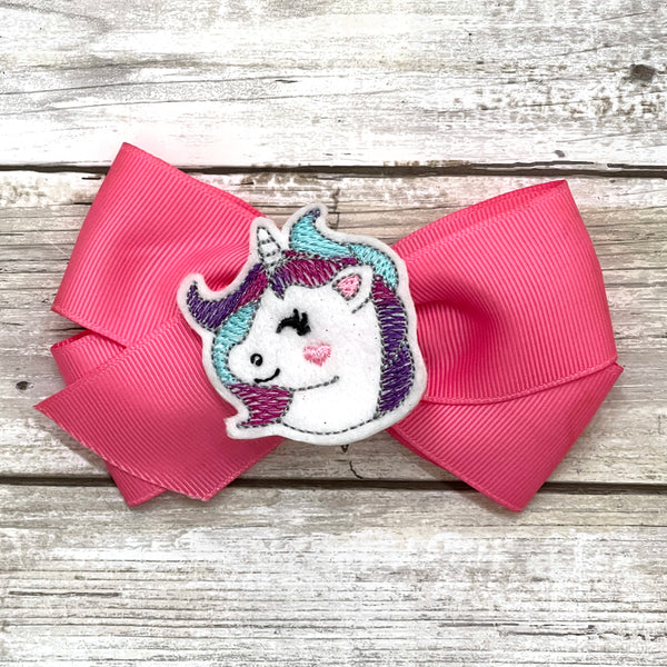 Unicorn Feltie Clip