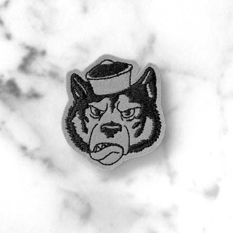 Vintage Husky Feltie Clip | Choose Your Colors