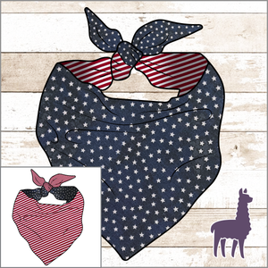 Stars & Stripes Bandana | REVERSIBLE