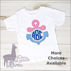 Anchor Monogram Appliqué | LARGE