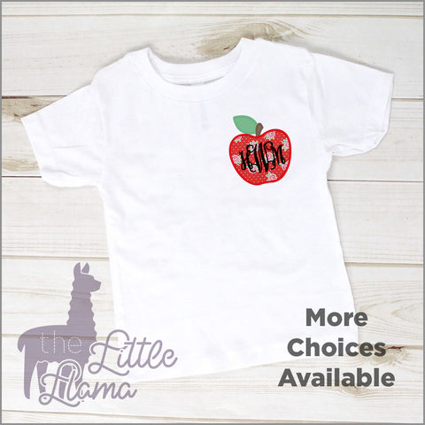 Apple Monogram Appliqué | GIRL | SMALL