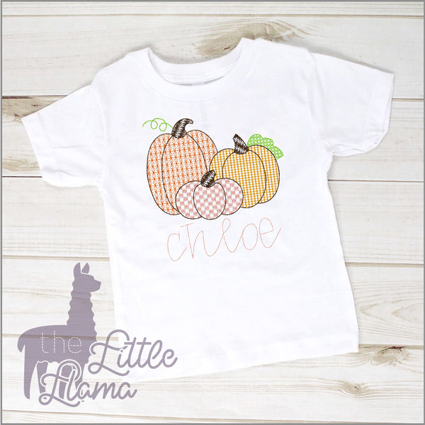 Pumpkin Sketch Trio  | BOY & GIRL