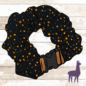 Halloween Polka-Dot Collar Cover