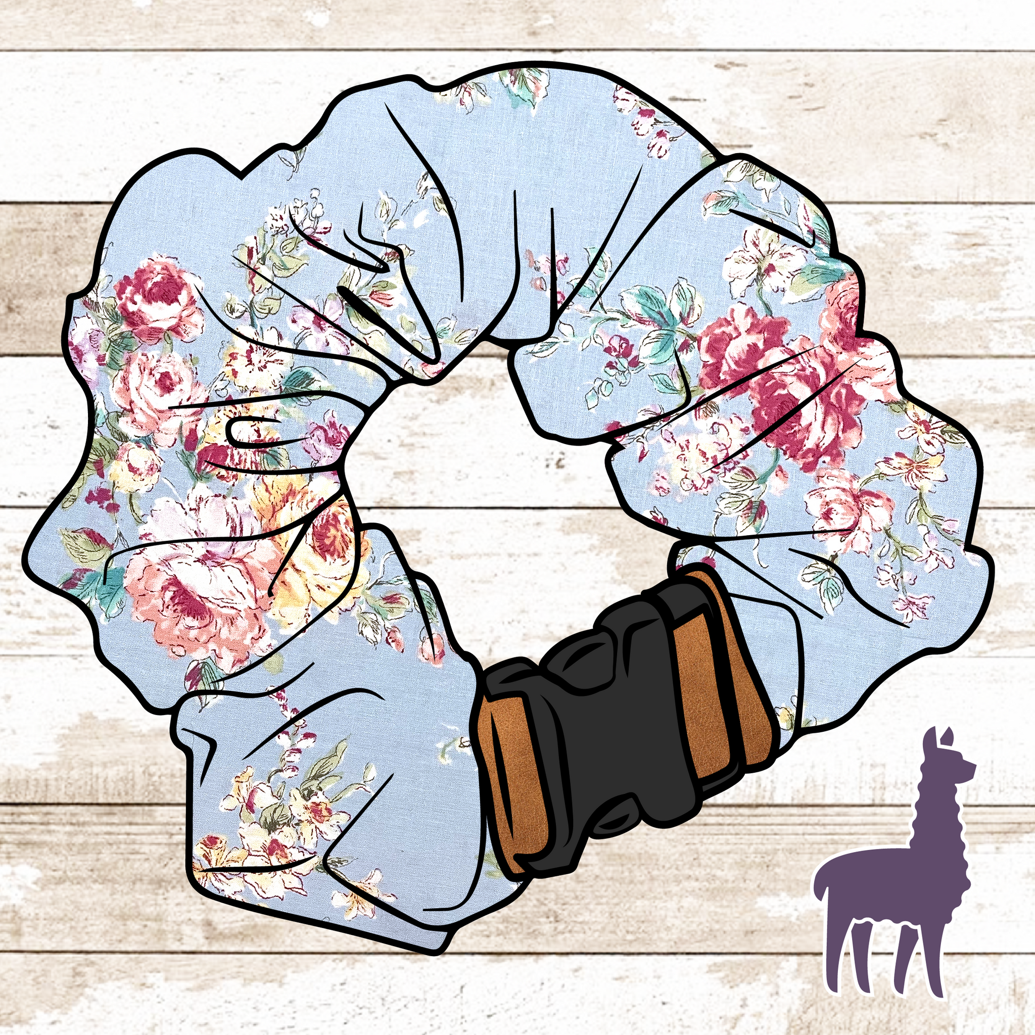 Vintage Floral Collar Cover