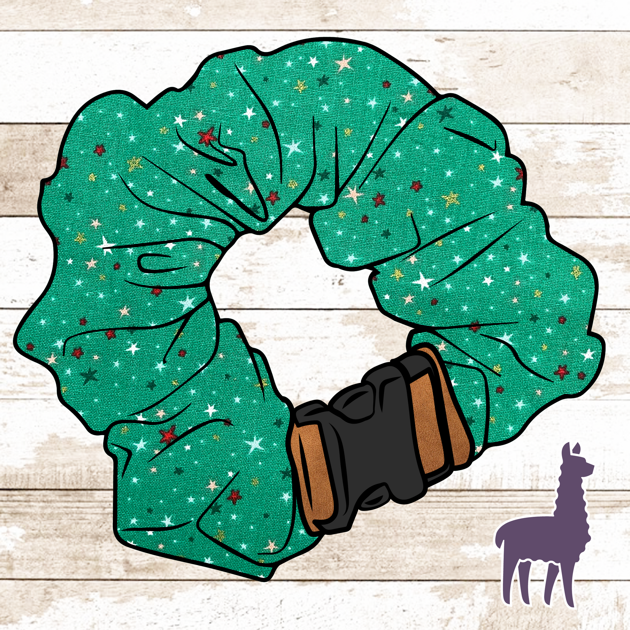 Holiday Sparkle Collar Cover | METALLIC