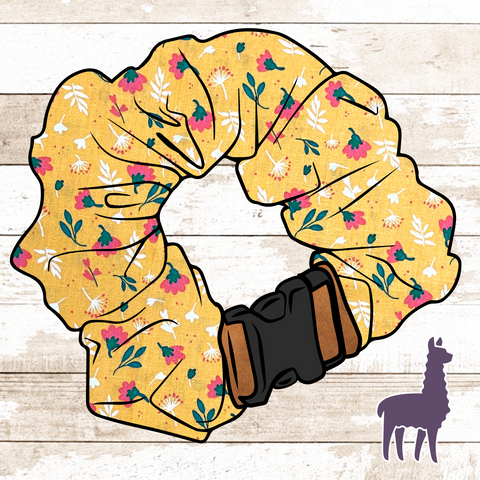 Yellow Floral Collar Cover