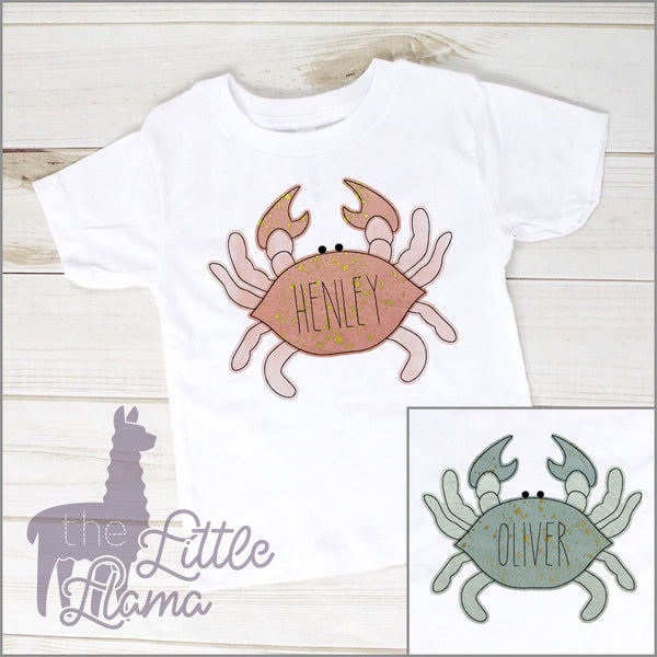 Crab Appliqué | BOY & GIRL