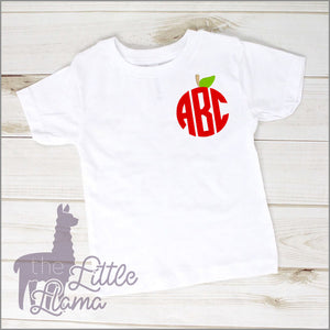 Apple Circle Monogram | BOY & GIRL