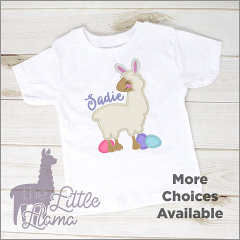 Easter Llama Appliqué