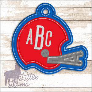 Bag Football Helmet Monogram Tag