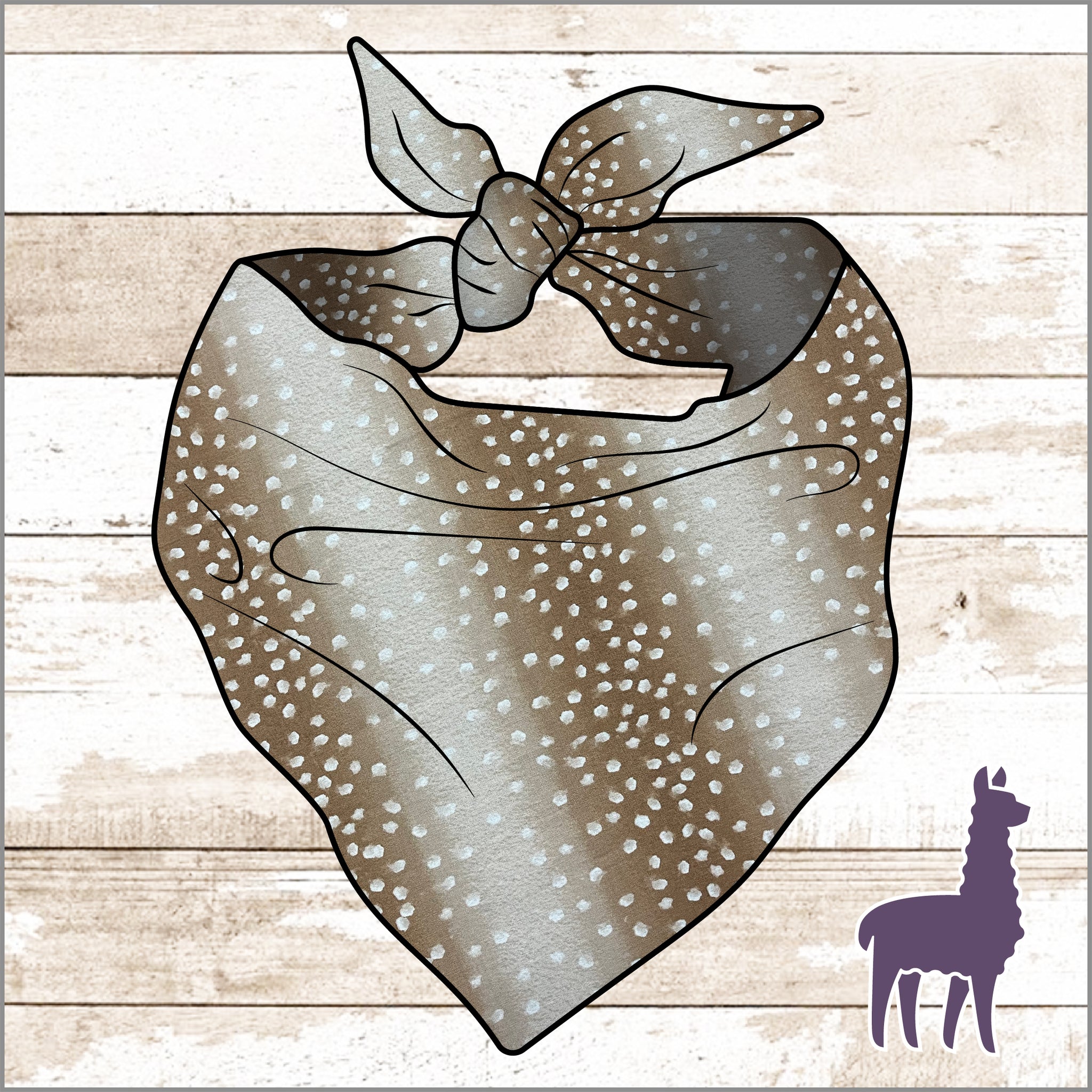 Fawn Ombre Bandana