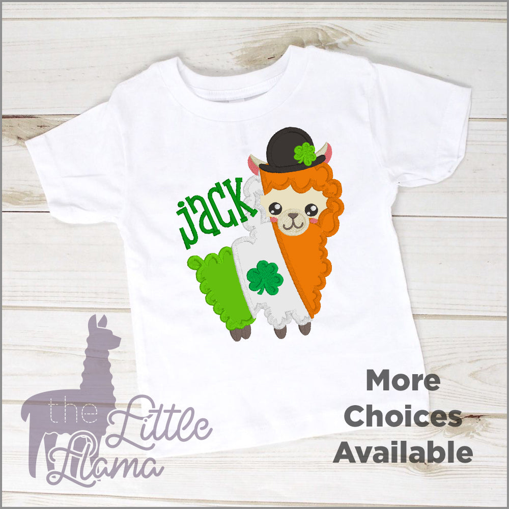 Irish Llama Appliqué