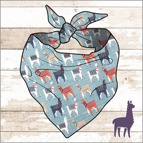 Llamas Bandana