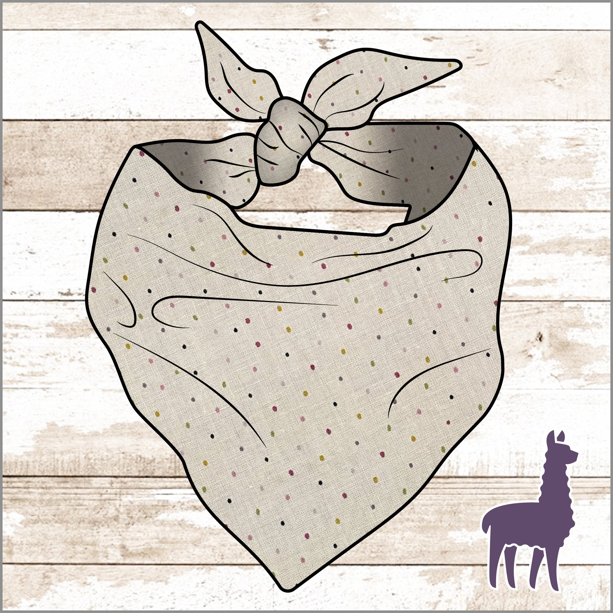Multi Color Polka-dot Bandana