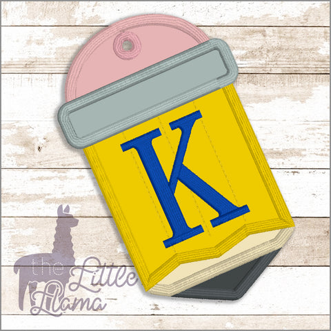 Bag Pencil Monogram Tag | SERIF