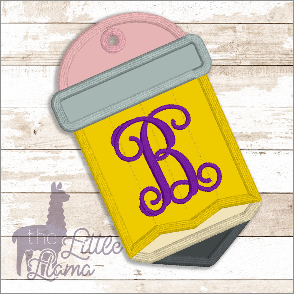 Bag Pencil Monogram Tag | VINE