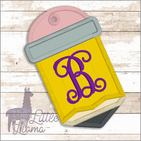 Bag Pencil Monogram Tag | VINE