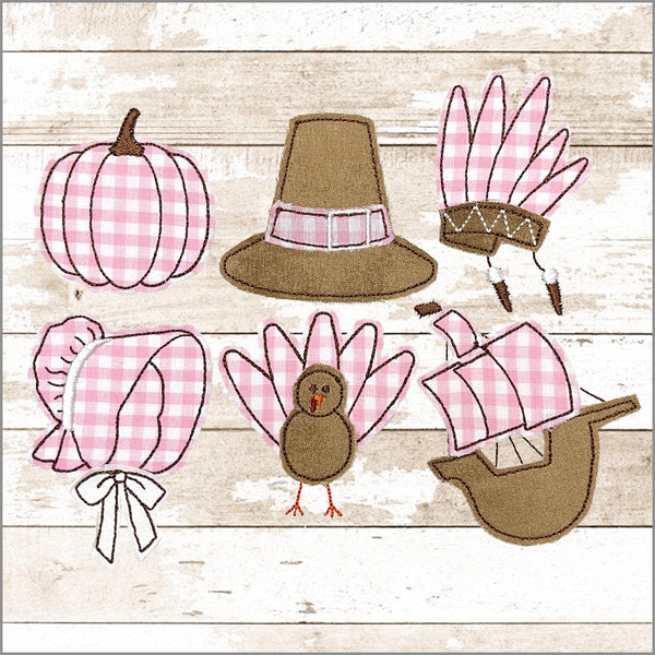 Thanksgiving Appliqué Trio