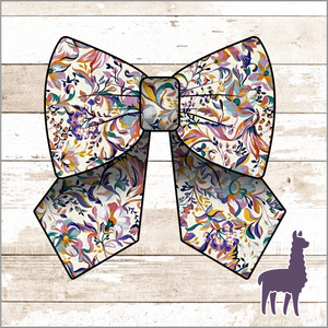 Monogram Exotic Small Floral Bow