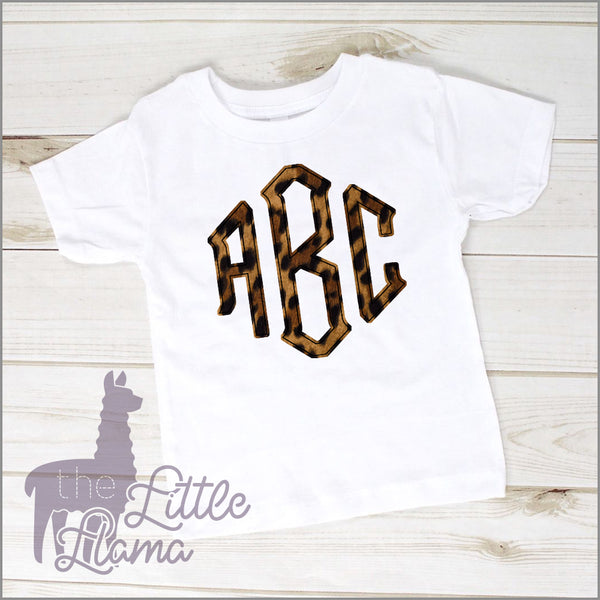 Monogram Raggy Edge Appliqué | LARGE