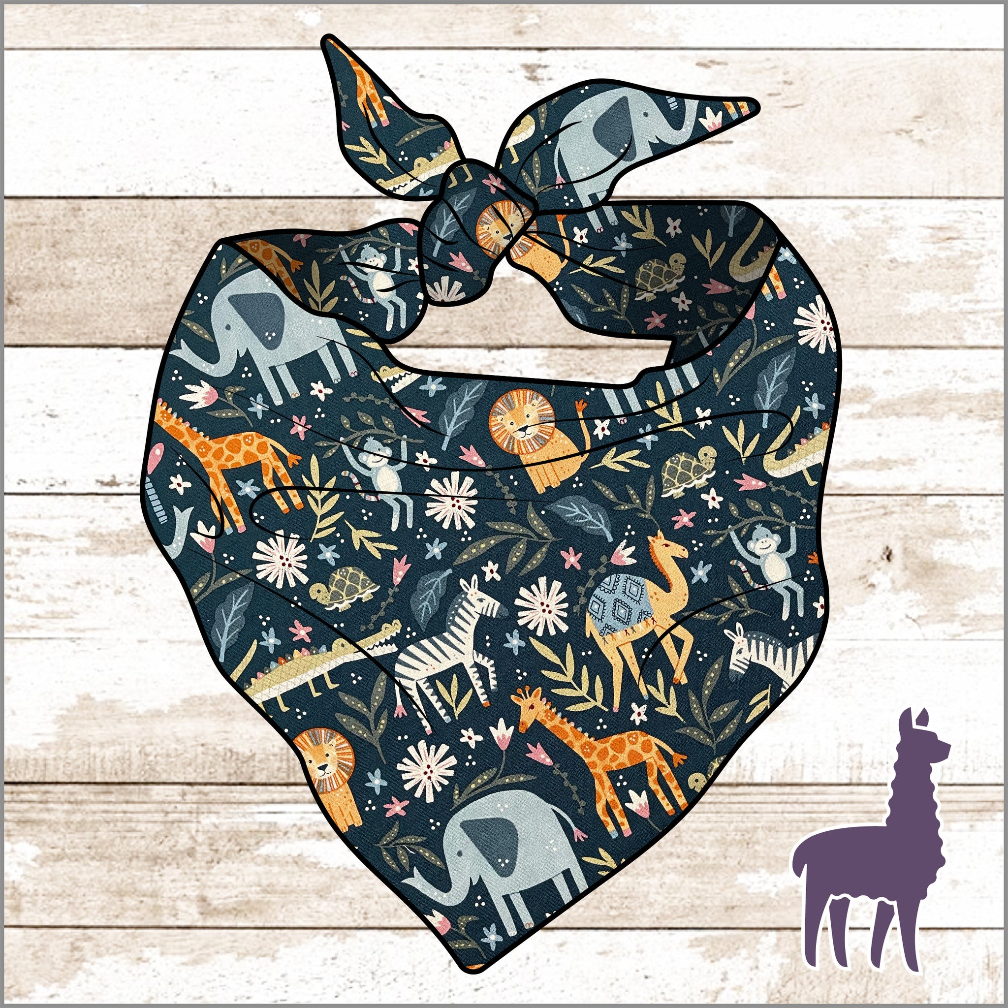 Safari Animals Bandana