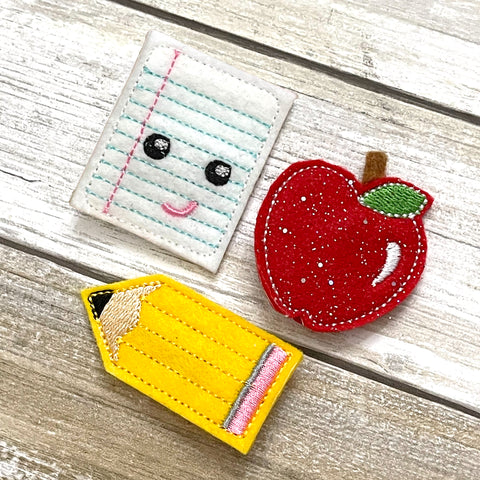 School Feltie Clip | BUNDLE