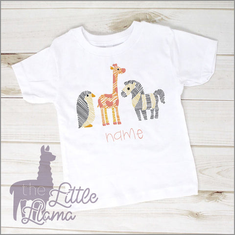 Scribble Zoo Animal Trio | BOY & GIRL