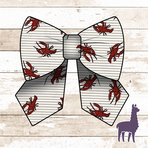 Seersucker Crawfish Bow