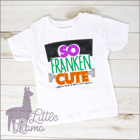 So Franken Cute Appliqué