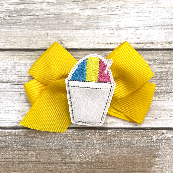 Three Flavor Snowball Feltie Clip | OPTIONS