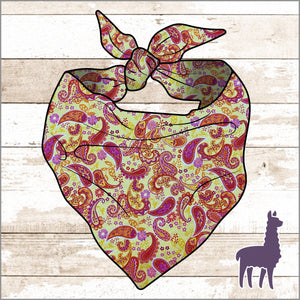 Summer Paisley Bandana