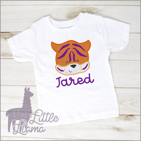 Tiger Head Appliqué  | BOY & GIRL