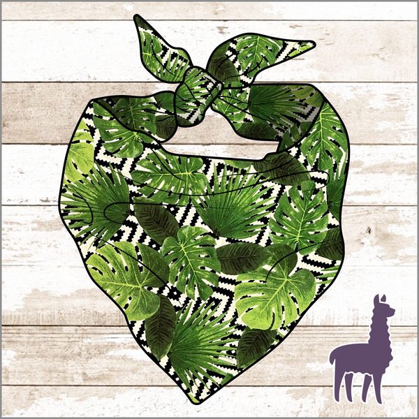 Tropical Leaves Bandana