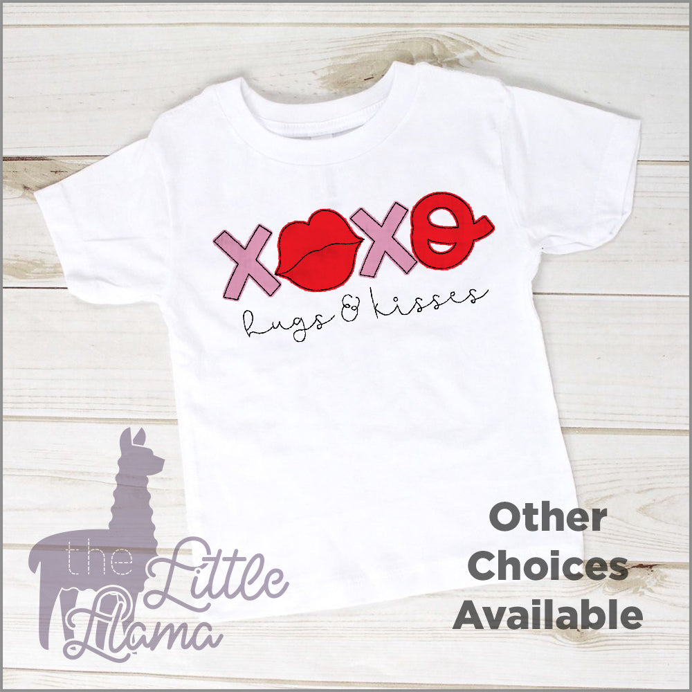 XOXO Kiss Appliqué