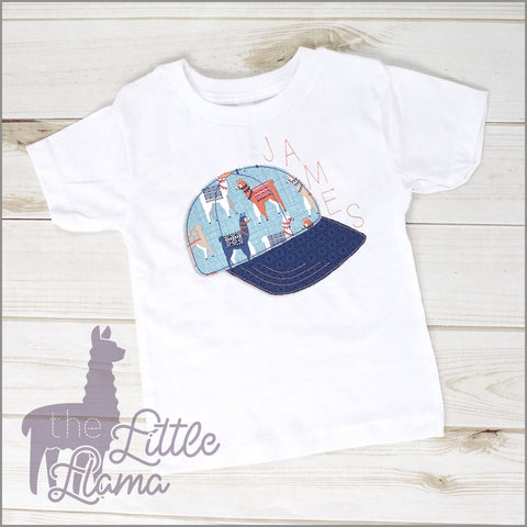 Baseball Hat Appliqué | BOY & GIRL