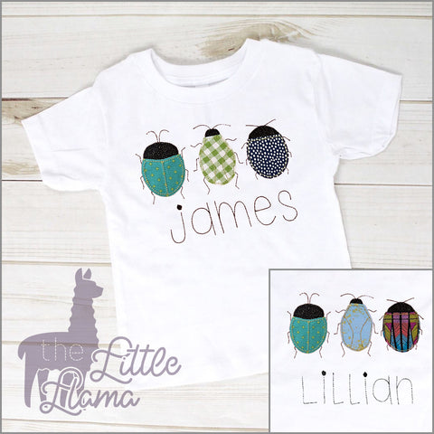 Bugs Trio Appliqué | BOY & GIRL