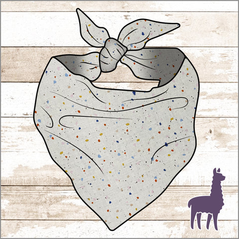 Colorful Terazzo Bandana