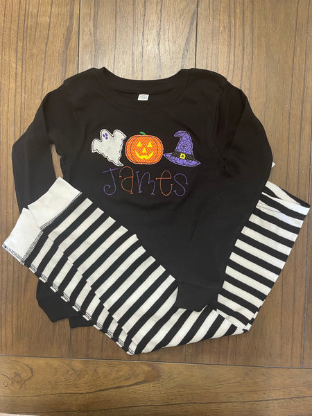 Halloween Appliqué Trio