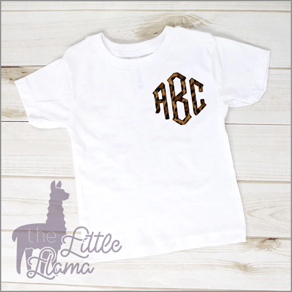 Monogram Raggy Edge Appliqué | SMALL