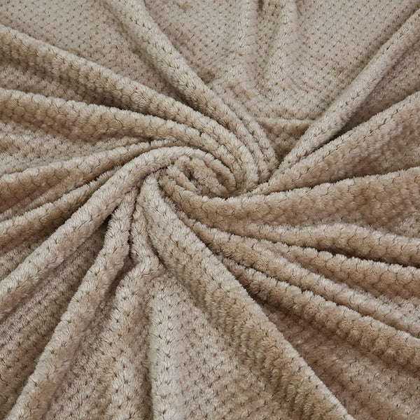 Waffle Fleece Throw Blank 50x70